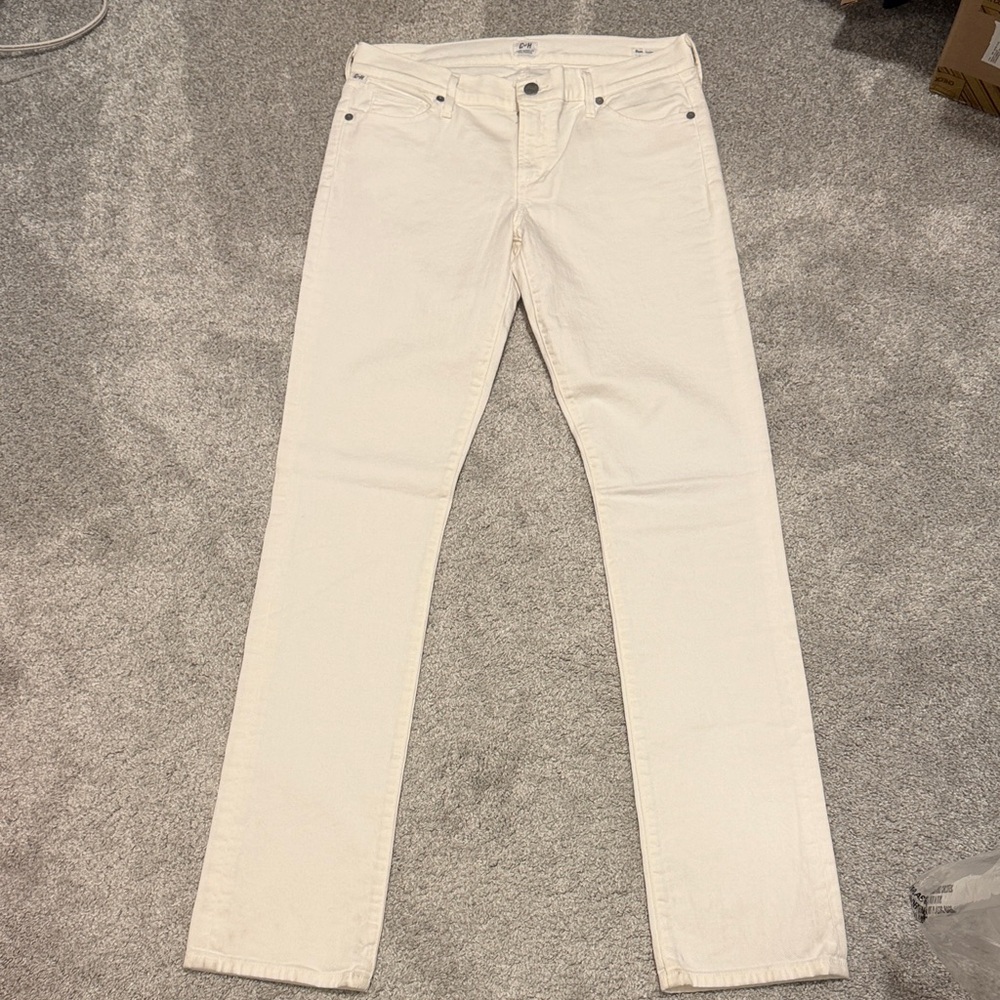 Citizens Of Humanity Women's Straight Leg Jeans - Cream